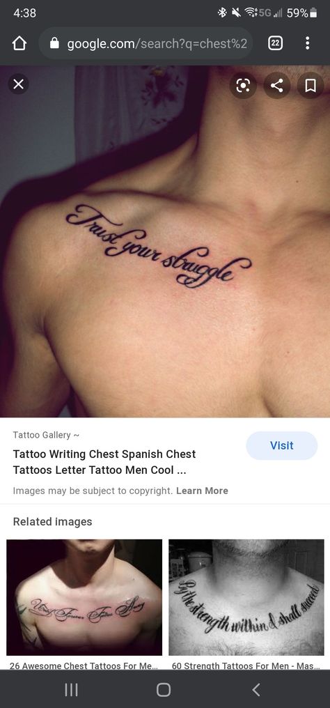 Live Without Regrets Tattoo, Chest Tattoo Lettering, Regrets Tattoo, Live Without Regrets, Tattoo Chest, Torso Tattoos, Chest Tattoos, Chest Tattoo Men, Tattoos Gallery