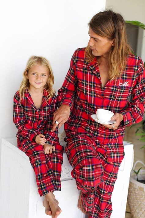 Monogrammed Christmas Pajamas, Kids Christmas Pjs, Mens Christmas Pajamas, Mens Flannel Pajamas, Flannel Christmas, Pjs Christmas, Flannel Pjs, Christmas Pajamas Kids, Men's Pajamas