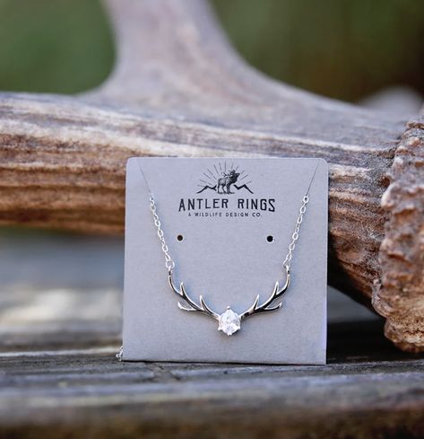 Country Wishlist, Antler Rings, Deer Antler Necklace, Western Fashion Jewelry, Rodeo Jewelry, Stag Design, Antler Design, Antler Pendant, The Stag