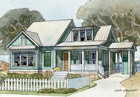 Southern Living House Plans, Farmhouse Floor Plans, Southern House Plans, Cottage Plan, Farmhouse House, Up House, House Plans Farmhouse, Country House Plans, Cottage House Plans