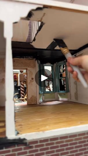 301K views · 10K reactions | This was a lot of fun to make. #dollhouse #flip #diy #harrypotter | Bridget McCarty Dollhouse Flip, Dioramas Ideas, Harry Potter Dolls, Mc Carthy, Harry Potter Theme, Miniature World, Miniature Diy, Dollhouse Decor, Fairy House