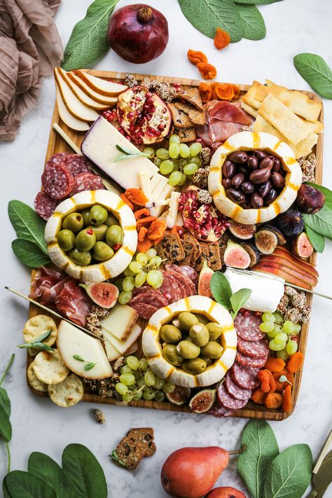 Italian Style Charcuterie Board, Upscale Charcuterie Board, Style Charcuterie Board, Pita Crackers, Pumpkin Carved, Pumpkin Carving Tools, Grainy Mustard, Charcuterie Inspiration, Fig Jam