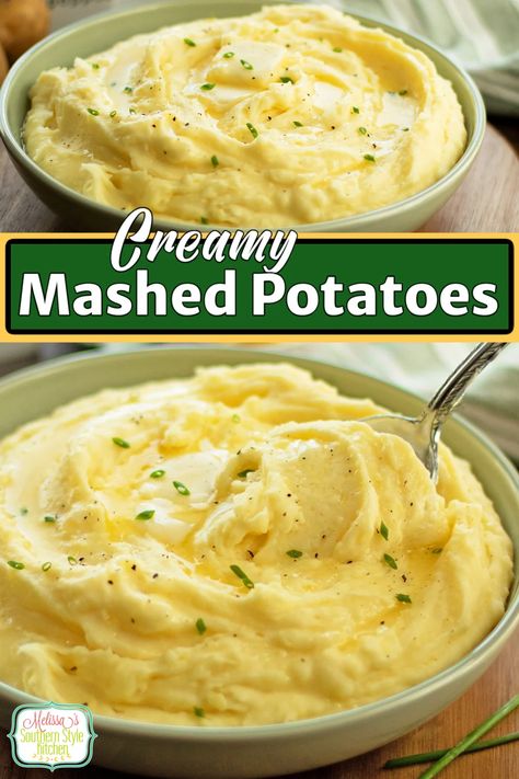 Easy Mashed Potatoes Southern Mashed Potatoes, Easy Mashed Potatoes Recipe, Mashed Potatoes Recipe Easy, Sour Cream Potatoes, Best Potato Recipes, Easy Mashed Potatoes, Loaded Mashed Potatoes, Mashed Potatoes Recipe, Gold Potatoes