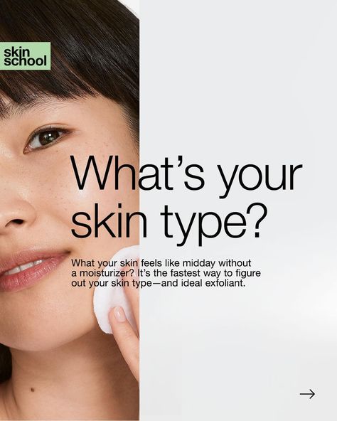 Swipe for the cheat sheet—and our just-right exfoliant recommendations. 👉  #clinique #skincare #dermatologisttested #dermatologistdeveloped Beauty Story Ideas, Skin Care Design Ideas, Skin Care Infographic Design, Skincare Marketing Campaign, Skincare Magazine Ad, Skincare Routine Graphic, Skincare Graphic Design Ad, Skincare Education, Skincare Design