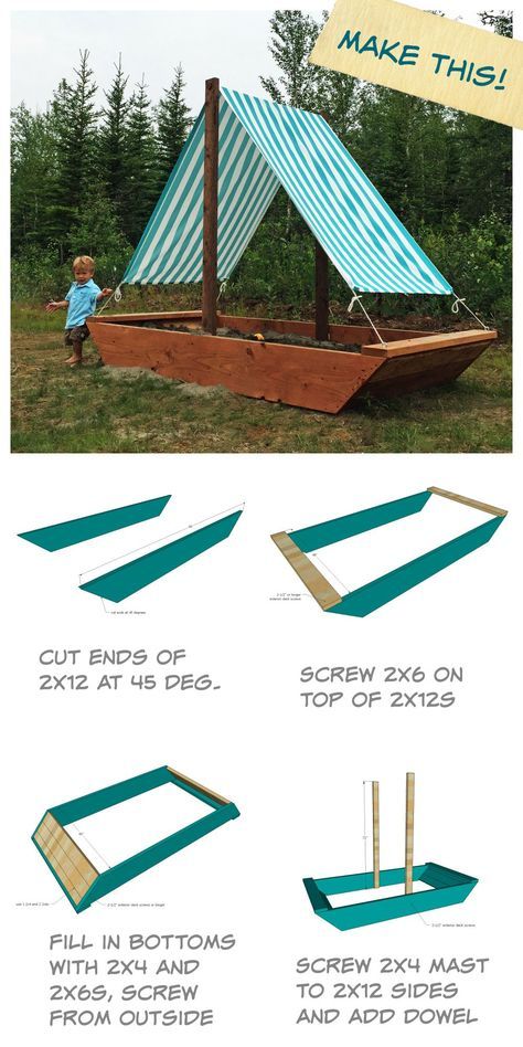 نباتات منزلية, Outdoor Play Area, Woodworking For Kids, Backyard Playground, Backyard Play, Kids Play Area, Pergola Patio, Sail Boat, Boat Plans