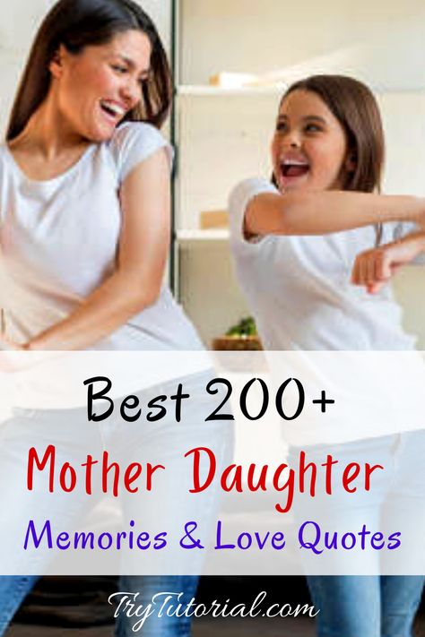 Here are the best mother daughter memories and love quotes for mothers day to apprecite your mother for all the sacrifices she has made. We have included inspirational mother quotes from daughter to wish her on mothers day. #motherquotesfromdaughter #bestmotherquotes #inspirationalmotherquotes #mymother #mothersdayquotes #memories #love Mothers Day Captions From Daughter, Mother Daughter Instagram Captions, Memories Love Quotes, Mother Daighter, Mother Quotes From Daughter, Instagram Captions Love, Quotes For Mothers Day, Mother's Day Thoughts, Quotes For Mothers