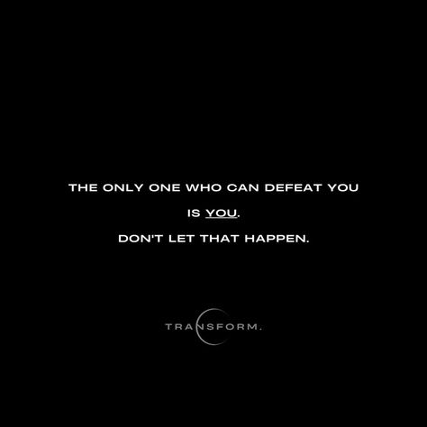 Make a choice for a better destiny. Follow @transform.centre for more motivational content #davidgoggins #motivation #mentality #mindset #inspiration #success #discipline #wisdom #motivational #inspirational #quotes #selfimprovement You Vs You Quotes, Motivation Mentality, Destiny Quotes, Discipline Quotes, Mindset Inspiration, Workout Quotes, Motivational Inspirational Quotes, Make A Choice, You Quotes