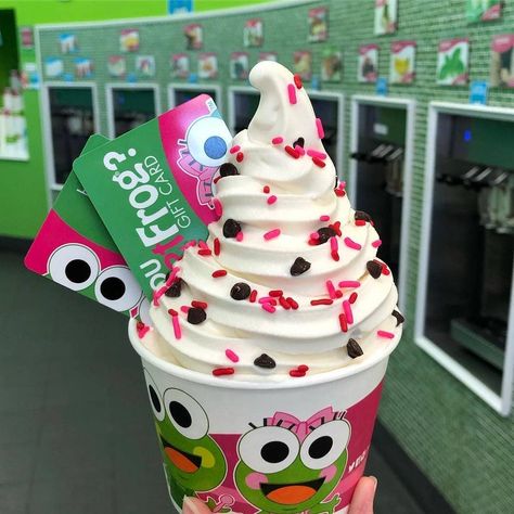 Sweet Frog Lancaster 🐸 (@sweetfroglancaster) • Instagram photos and videos Frozen Yogurt Shop Aesthetic, Sweet Frog Frozen Yogurt, Frog Food, Beauty Maintenance, Sweet Frog, Frozen Yogurt Shop, Clean Cotton, Frozen Yogurt, Lancaster