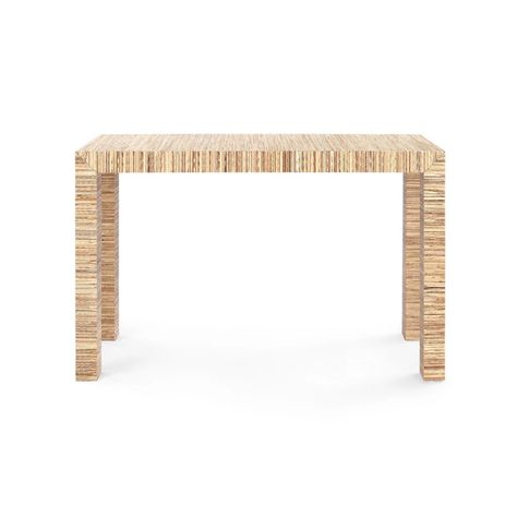 Parsons Console Table in Natural – BURKE DECOR Modern Entry Table, Brass Console Table, Architectural Structure, Parsons Table, Bungalow 5, Villa House, H Design, Modern Console Tables, Modern Console