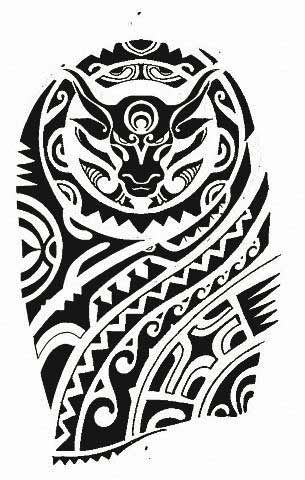 Best Taurus Tattoos Tattoo Maori Perna, Taurus Bull Tattoos, Tato Maori, Bull Tattoo, Tattoo Snake, Maori Tattoos, Polynesian Tattoo Designs, Bull Tattoos, Taurus Tattoos