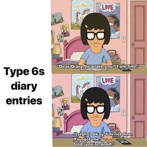 #lol #enneagram #yes #memes #type6 #6 #personality #funny Enneagram Type 4 Funny, Enneagram Humor, 6w5 Enneagram, Enneagram 6 Funny, Yes Memes, Enneagram Type 9 Funny, Enneagram Funny, Funny Infj, Enneagram 5 Funny