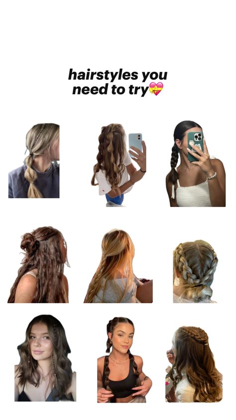 Cute Hairstyles For School, Easy Hairstyles For Thick Hair, Cute Simple Hairstyles, Hair Inspiration Long, Blonde Hair Inspiration, Hairdos For Curly Hair, Hair Stylist Life, Aesthetic Hair, Summer Hairstyles