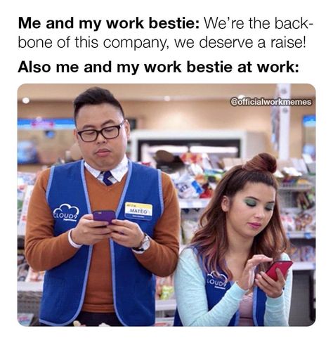 Coworker Memes Friends, Missing Your Work Bestie Meme, Work Bestie Meme, Work Besties Quotes, Work Bestie Quotes Funny, Work Bestie Quotes, Workplace Quotes, Work Bestie, Worthy Quotes