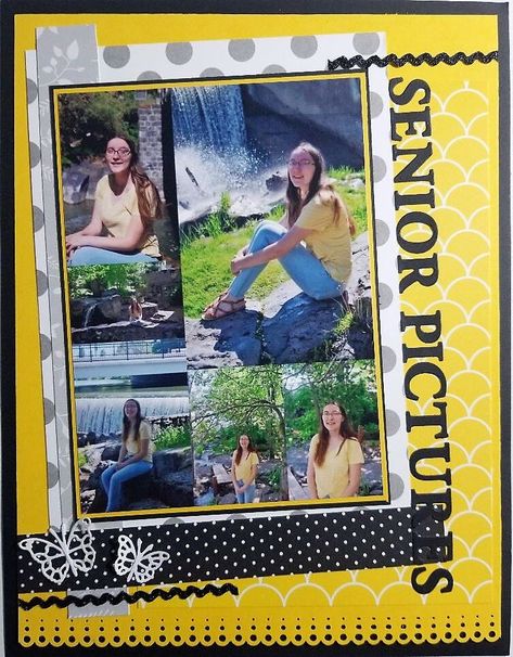 Graduation Scrapbook Layouts Senior Year, Senior Picture Scrapbook Layouts, Teacher Scrapbook Ideas, Senior Year Scrapbook Ideas, Highschool Scrapbook Ideas, High School Scrapbook Ideas, Scrapbooking Graduation, Senior Scrapbook Ideas, Senior Year Scrapbook