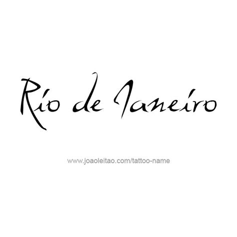 Rio de Janeiro City Name Tattoo Designs Tattoos with Names ❤ liked on Polyvore featuring accessories and body art Tattoos With Names, Name Tattoo Designs, Name Tattoo, Name Tattoos, Fashionista Clothes, Rio De Janeiro, Tik Tok, Body Art, Tattoo Designs