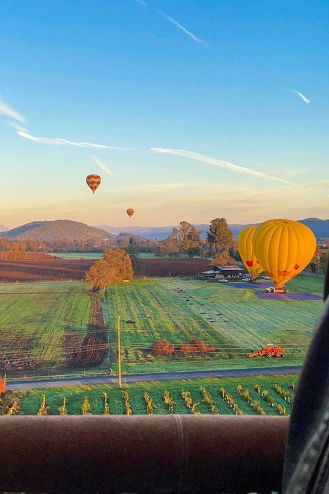 Did you know that Napa Valley has over 43,000 acres of planted vineyards and over 400 wineries? Treat yourself this spring and take a trip to wine country for some tasting tours, museum visits, and maybe even a hot air balloon ride to view all that wine from a new perspective!⁣ ••••••••••••••••••••••••••••⁣ Photo by @thiciannelima @rrmagzianov Napa Vineyards, Hot Air Balloon Rides, Hot Air Balloons, Air Balloons, Usa Travel, Napa Valley, New Perspective, Wine Country, Hot Air Balloon