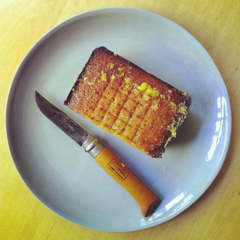 Alice Bakes a Cake: Lemon, semolina and olive oil cake Lemon Polenta Cake, Polenta Cakes, Cake Lemon, Lemon Syrup, Yoghurt Cake, Oil Cake, Making Pasta, Olive Oil Cake, Perfect Picnic