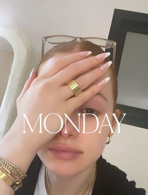 Madelaine Petsch, Cheryl Blossom, Nail Games, Red Nails, Ear Cuff, Manicure, Blossom, Nails, Red