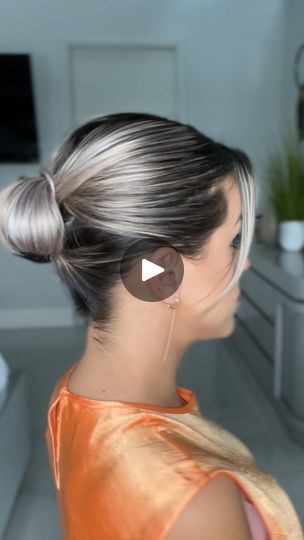 158K views · 3.1K reactions | I knew one day all the #bows my daughter no longer wants to wear would come in handy 😉 
For this style you have to break down the hair into sections so you can get a dimensional finish and proper hold. Also the top part wrap around is key, in my humble opinion, to get the middle part sleek on point👌 
Any plans for #valentines? ❤️

#hair #hairstyle #updohairstyles #shorthairupdo #bobhairstyles #bob #bobhair #peinados #cabellocorto #cortebob #hairstyleoftheday #sleekhairstyles #flathair | Ekaterina Guerra | Short Hairstyles + Makeup | Paul Russell · Lil Boo Thang (Luca Schreiner Remix) Valentines Hair, Bow Hairstyle, Flat Hair, Short Hair Updo, Middle Parts, Sleek Hairstyles, Middle Part, Short Hairstyles, Hair Updos