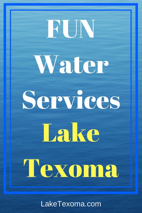 Wondering what fun water services are offered for Lake Texoma? Be sure to check out these family fun ideas! #laketexoma #fishing #watersports #Oklahoma #Texas #TravelDestinations Lake Texoma Things To Do, Family Fun Ideas, Lake Texoma, Lake Activities, Fishing Charters, North Texas, Boat Rental, Activity Ideas, Best Fishing