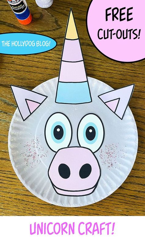 Check out one of my favorite preschool crafts! This Unicorn Craft is great for building fine motor skills! Download your free unicorn template for all the fun pieces. Unicorn Crafts for Preschool | Unicorn Crafts for Kids | Unicorn Party | Unicorn Theme | Unicorn Crafts DIY Unicorn Crafts For Preschoolers, Unicorn Crafts Diy, Fairy Tales Preschool Activities, Letter U Crafts, Unicorn Template, Unicorn Crafts For Kids, Free Craft Templates, Kids Unicorn Party, Printable Craft Templates