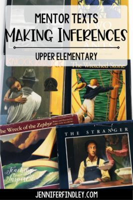 If you are looking for inference mentor texts or read alouds for teaching inferences, definitely check out this post. It shares 6 read alouds that are perfect for teaching your students to make inferences. Inference Read Alouds, Teaching Story Elements, Inference Activities, Jennifer Findley, Literary Text, 6th Grade Reading, Teaching 5th Grade, Literary Elements, Transition Words