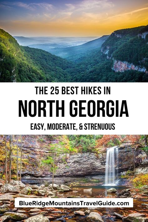 Georgia Hiking Trails, Georgia Hikes, Georgia Waterfalls, Georgia Bucket List, Waterfalls In Georgia, Georgia Hiking, Northern Georgia, Hiking In Georgia, Helen Georgia