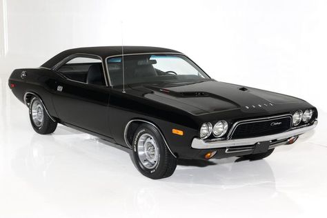 1972 Dodge Challenger, High End Cars, Black Bucket, Number Matching, Triple Black, Car Dealership, American Classic, Dodge Challenger, American Dream