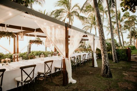 Elegant Hawaiian Wedding at Four Seasons Resort Oahu | Junebug Weddings Four Seasons Oahu Wedding, Four Seasons Resort, Oahu Wedding, Unconventional Wedding, Hawaiian Wedding, Wedding Team, Wedding Planning Advice, Romantic Evening, The Four Seasons