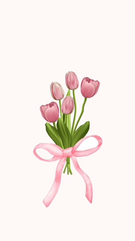 Tulip Drawing, Cute Images For Wallpaper, Tulips Art, Architecture Wallpaper, Abstract Wallpaper Design, Wallpaper Doodle, Pretty Phone Wallpaper, Cellphone Wallpaper Backgrounds, Pink Posters