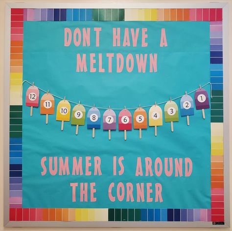 April Bulletin Boards, Nurse Bulletin Board, Teacher Door Decorations, School Countdown, Elementary Bulletin Boards, Art Bulletin Boards, Summer Bulletin Boards, School Library Displays, Diy Classroom Decorations