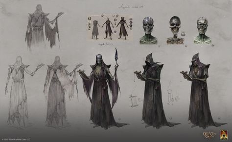 ArtStation - Baldur's Gate 3: Jergal & Co, Jane Katsubo Baldur's Gate 3, Baldurs Gate, Baldur's Gate, Game Concept Art, Dungeons And Dragons Homebrew, Game Character Design, Medieval Fantasy, Character Designs, Dnd Characters