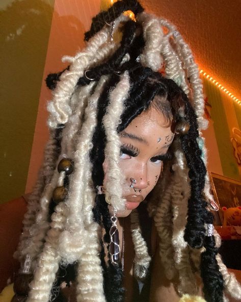 Y2k Hairstyles, Faux Locs Hairstyles, Cute Braided Hairstyles, Cute Box Braids Hairstyles, Quick Braided Hairstyles, Protective Hairstyles Braids, Pretty Braided Hairstyles, Locs Hairstyles, Hair Reference