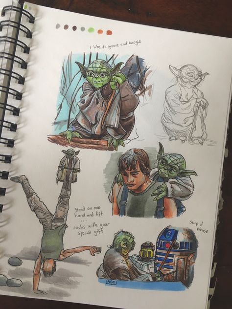 Star Wars Sketchbook, Star Wars Drawings Sketch, Star Wars Dibujos, Starwars Drawings, Star Wars Sketches, Star Wars Doodles, Drawing Star Wars, Marker Doodles, Bad Lip Reading