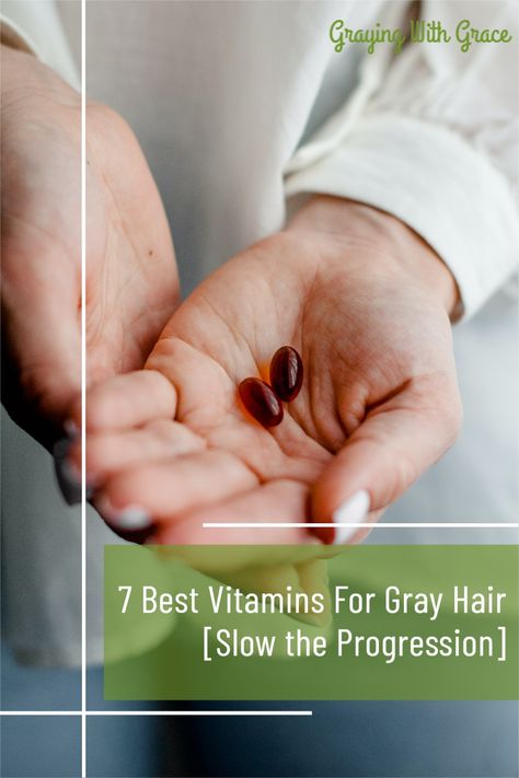 There are several remedies for gray hair, depending on what is causing your hair to gray. Bleaching or using dye for gray hair causes further damage. Opt for alternatives like eating a well-balanced meal and taking vitamins that contain ingredients proven to slow or reduce graying. #grayhair #grayingwithgrace How To Prevent Gray Hair, Stop Gray Hair From Growing, Anti Grey Hair, Gray Hair Prevention, Reduce Grey Hair, Prevent Gray Hair, How To Stop Greying Hair Naturally, Gray Hair Remedies, Vitamins For Grey Hair