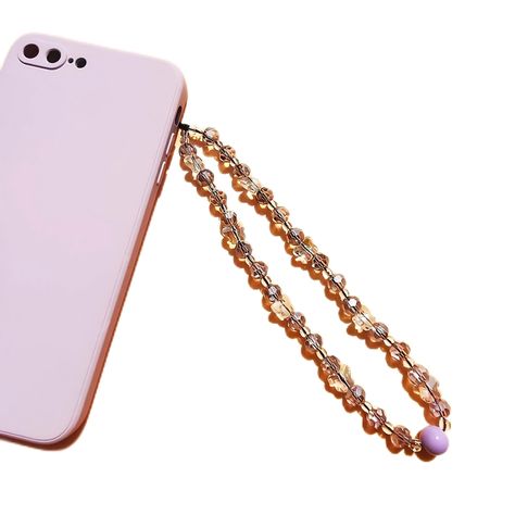 PRICES MAY VARY. ☮️JOLIE CASE - A brand that fits your phone just right!🤳 Fresh and trendy handmade cell phone charms strap made with LOVE💗 Preppy Things style. Perfect cell phone lanyard for summer! 💅MATERIALS - phone chain made with the perfect materials - reliable, beautiful and resistant: - strong polyester rope - polymer cyrstals 📏SIZE - 8" (20 cm) cell phone strap 🪄ANTI-LOST - Just loop it through opened side of your phone case to tie it up well. 🤩PERFECT MATCH - Strong enough to wit Iphone Lanyard, Short Aesthetic, Preppy Things, Perfect Cell, Cell Phone Strap, Cell Phone Charms, Purple Mauve, Strap Phone, Phone Lanyard