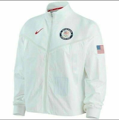 (eBay) Nike Team USA Windrunner Olympic Medal Stand Jacket Flag LS Full Zip XL NWT Medal Stand, Womens Anorak Jacket, Nike Running Jacket, Games Logo, Thermal Jacket, Windrunner Jacket, Poncho Jacket, Football Jackets, Olympic Medals