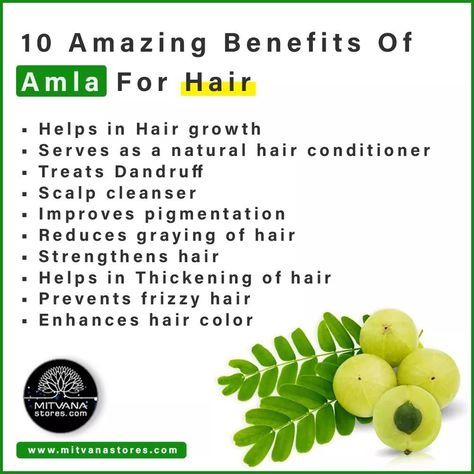 Indian #gooseberry, commonly known as #amla, is undoubtedly a #powerhouse of #nutrients. It is an uncommon balance of sweet, sour, pungent and bitter flavours.   Here are 10 amazing benefits of Amla for #Hair.... Amla Benefits, Hair Fertilizer, Indian Gooseberry, Diy Masks, Natural Hair Conditioner, Natural Hair Diy, Hair Care Growth, Hair Diy, Diy Hair Mask