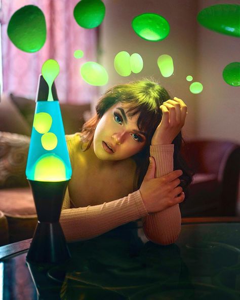 Calob Castellon on Instagram: “What I envision vs reality. 😪” Lava Lamp Photoshoot, Lightroom Presets Tutorial, Fotos Aesthetic, Fantasy Pictures, Paint Party, Photoshoot Ideas, Black Light, Lava Lamp, Lightroom Presets