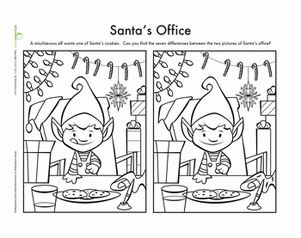 Christmas Second Grade Memory Games Worksheets: Christmas Spot the Difference Christmas Spot The Difference, Spot The Difference Worksheet, Spot The Difference Printable, Christmas Learning, Preschool Reading, Christmas Worksheets, Activity Sheets For Kids, Spot The Difference, Printables Free Kids