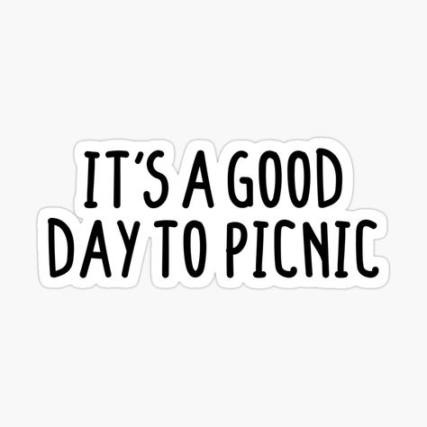 Picnic Logo, Picnic Stickers, Colleagues Quotes, Notes Stickers, 2024 Photo, It's A Good Day, Picnic Ideas, Photo Journal, Cartoon Character Design