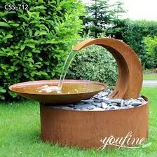 Small Garden Waterfalls, Pondless Water Features, Sculpture Fountain, Outdoor Water Features, Garden Water Fountains, Garden Water Feature, Fountains Backyard, Pool Water Features, Yard Sculptures