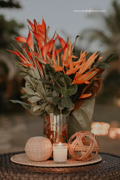 Havana Nights Party Theme, Peach Wedding Decorations, Bird Of Paradise Wedding, African Wedding Theme, Groom Colours, Asian Wedding Decor, Festive Dinner Party, Bohol Philippines, Safari Wedding