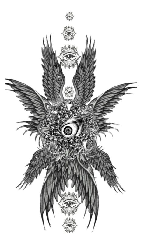 Thrones Angel Tattoo, Nephilim Tattoo, Ophanim Tattoo, Angel Ophanim, Nihilism Tattoo, Throne Angel, Seraphim Tattoo Design, Seraphim Angel Tattoo, Seraphim Tattoo