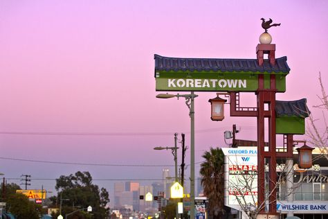 Koreatown Los Angeles, Korea Town, Olvera Street, Hollywood Images, Los Angeles Aesthetic, Hollywood Hotel, Boy Meets Girl, Summer Mood, California Love