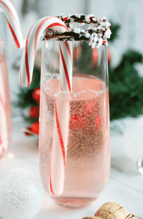 Christmas Cocktails and Mocktails - Fun and Festive Christmas Cocktails - These Fun Christmas Cocktails Ideas are sure to be a hit at your holiday party! This list even includes some "mocktails" for the little ones! #19festivechristmascocktailsandmocktails Fun Christmas Cocktails, Peppermint Vodka, Festive Holiday Cocktails, Christmas Party Drinks, Christmas Cocktail Party, Christmas Dinner Party, Festive Drinks, Christmas Brunch, Peppermint Bark