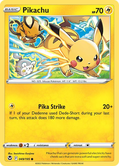 Pikachu Card, Pikachu Pokemon Card, Carta Pokemon, Kartu Pokemon, Alolan Vulpix, Mouse Pokemon, Powerful Pokemon, Cool Pokemon Cards, Pokemon Tattoo