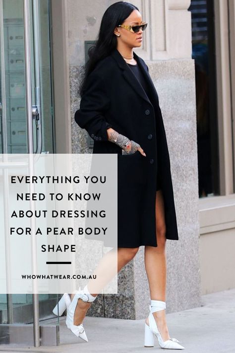 Everything You Need to Know About Dressing for a Pear Body Shape Pear Shape Office Outfit, Pear Shaped Outfits Winter, Pear Body Type, Pear Shaped Dresses, Pear Shaped Outfits, Pear Shaped Women, Work Outfit Inspiration, Pear Body, Pear Body Shape