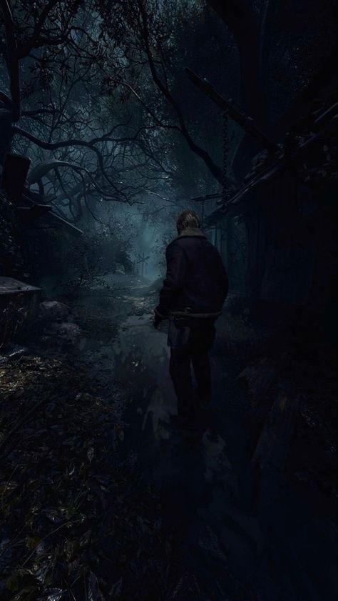 Evil Background, Re4 Remake, Really Cool Wallpapers, Resident Evil 8, Evil Pictures, Wattpad Background, Leon Scott, Resident Evil Collection, Video Game Posters