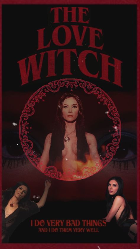 Witch Movie Poster, The Love Witch Movie, The Love Witch, Movie Bloopers, Witch Wallpaper, W.i.t.c.h Aesthetic, Female Villains, Catty Noir, Under Your Spell